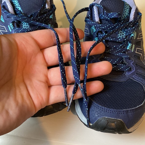 Asics Womens Gel Venture 7 Running Shoes Blue 1012A476 Lace Up Mesh 8.5M - Picture 12 of 12